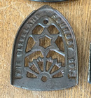 Lot Of 9 Antique   Vintage Cast Iron Trivets For Irons _smart Ca  Howell    More