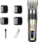 Pet Clippers Professional Heavy Duty Trimmer Thick Hair Dog Grooming Kit