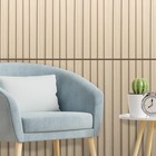 Art3d A30152 Wpc Slat Wall Panels 48x6 Oak 16-pack 32 Sq Ft