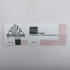 The Lion King Disney New Amsterdam Theater Ticket 2003