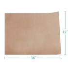 3 Pack Teflon Sheet For Heat Press  12  X 16  Transfer Medium  Brown 
