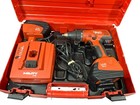 Hilti Sfh 181-a 18v Hammer Drill With 2 Batteries  Charger  And Case