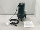 Zoeller N803 Shark Grinder Pump 1 2 Hp 115v 15ft Cord 803-0002 Sewage Ejector