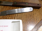 3 Vintage York  Henderson Nebraska Advertisement Items Lot Ladle Orange Peeler