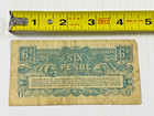 British Armed Forces 6 Pence  6d  Special Voucher 2nd Series Issued In 1948