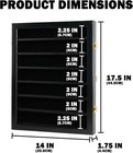 Poker Chips Display Case Cabinet Holder Matches Matchbook Display Case Frame Rac