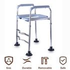 Raised Toilet Seat High Toilet Seat With Armrests Toilet Seat Frame For Seniors