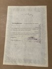 Earl Motors 1921 Preferred Stock Certificate 100 Shares Rare Vintage Original