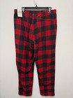 The North Face Men s Glacier Red Buffalo Plaid Flannel Pajama Pants Size Large