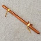Cedar Wood Flute  Native American-style  23 5  Key Of G W leather Straps   read