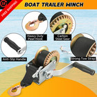 Weyleity Hand Winch Boat Trailer 800lbs Silver
