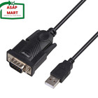 Usb To Rs232 Db9 Cable  5 Ft   Usb 2 0 To Serial Cable Male A Converter Adapter 