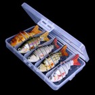 5pcs Box Multi Jointed Fishing Lures Swimbait Hard Bait Crankbaits 6 Segment Usa