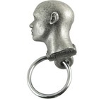 Anatomical Human Head Keychain - Medical Anatomy  Biology  Neurology