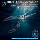 Gomexus Exoskeleton 7     Stainless Steel Fishing Split Ring Pliers Carbide Blade