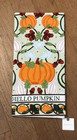 New Anthropologie Hello Pumpkin Autumn Fall Harvest Cotton Dish Towel