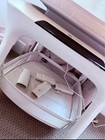 4moms Mamaroo Sleep Bassinet Calms   Soothes W  Storage Basket   Light Up Mirror
