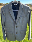 Crewcuts Thompson Boys 12 Light Charcoal Gray Wool Suit Jacket 2-button Lined