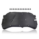 Engine Hood Insulation Cotton Pad Mat For Vw Golf4 Mk4 1999-2006  Pet A Black