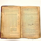 Atq Vtg 1935 Ledger Day Book Old General Store   Cafe Pachuta  Ms Ephemera