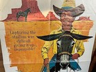 Original 1969 Vintage Disney Movie Poster 1-sheet    hang Your Hat On The Wind     
