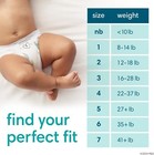 Pampers Pure Protection Baby Diapers - Size 1  132 Count  Hypoallergenic