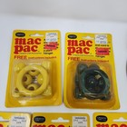 Vintage Macrame Supplies Lot Beads Rings Plant Hanger Kits Acrylic Metal Nos