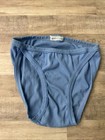 Vintage 1970s Jockey Skants Mens Underwear Blue Nylon Bikini Brief Size M 32-36