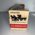Ertl Collectibles 21082p S s  Kresge Co  1897 2 Horse   Wagon Bank 1 32