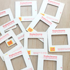Lot Of 25 Kodachrome Empty Film Slide Frames Paper Ephemera Collectible Vintage