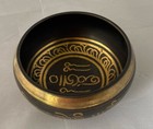 Small 3 5  Tibetan Meditation Yoga Singing Bowl Sound Therapy Holistic Lotus