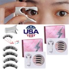 Reusable Magnetic Eyelashes With Applicator No Glue Needed Natural Lashes Kit