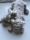 Jellycat Large Sacha Snow Tiger Rare Discontinued Plush Toy-nwt