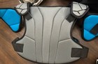 Nike Lacrosse Shoulder Pads Youth Medium Vapor Lt Gray Sei Certified Nocsae C