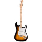 Squier Sonic Stratocaster Guitar Pack With Fender Frontman 10g Amp Sunburst