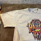 Vintage Billy Pauch Jr Sprint Car Racing Tee Shirt Size M Gray
