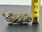 Antique Figural Metal Vesta Case Or Match Safe Wild Boar