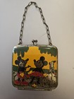 Mickey  Minnie Mouse Enameled Child s Purse  1930s