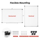 36  X 24  Magnetic Dry Erase Board For Office  Home And School Whiteboard