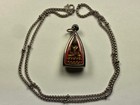 Vintage Buddha Statue Amulet In With 24  No-tarnish Necklace