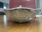 Signed 1995 Arthur Court Aluminum Grape Bowl     Original Box     Hand Signed    97