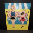    vtg Original  rare  1950   s Parade Of Paper Dolls Book  2796  uncut    