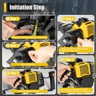 52cc Gas-powered Excavator Garden Tree Digger Shovel Digging Machine 2 Stroke