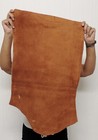 4-6 Oz  Acorn Buffalo Leather Hide For Native American Crafts Bags Moccasins