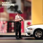 1 24 1 43 1 64 1 87 Us Patrol Police Scene Prop Miniature Figures Doll For Car
