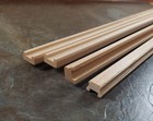 Dollhouse Porch Railing 2 Sets Top   Bottom Square Slots 1 12 Houseworks 7211