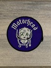 Mot  rhead - Purple Glitter Round Logo Vintage Rare Patch