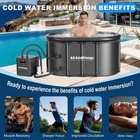 Water Chiller   Ice Bath Tub Kit Ice Pod Xxl Tub Cold Plunge Therapy Recovery