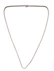   Beautiful Vintage Italian 925 Sterling Silver Unique Rope Twist 24 5  Necklace