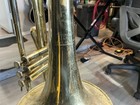 Getzen Caravelle Classic Trombone 3 Valves Brass Bell Body Brass Color With Case